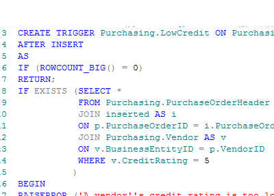 Gespeicherte Prozeduren